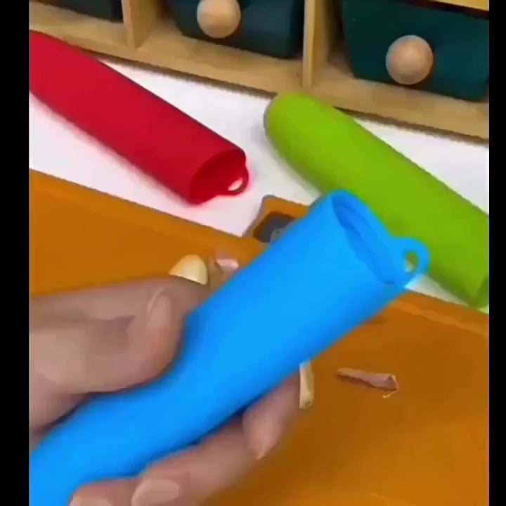 Descascador De Alho Sem Deixar Cheiro Nas Mãos Cozinha Tubo De Silicone Tira Casca