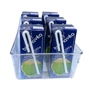 kit 3 peças Organizador de Geladeira Modular Acrílico Cozinha Gaveta Guarda Latas