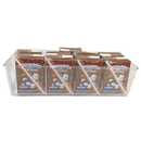 kit 3 peças Organizador de Geladeira Modular Acrílico Cozinha Gaveta Guarda Latas