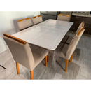 Toalha de Mesa Transparente Impermeável 4, 6, 8 e 10 lugares