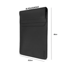 Pasta Maleta Bolsa Capa Case Porta Notebook Couro Costurado 13 15 17 Polegadas Computador Mousepad