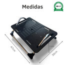Apoio para os Pés Ergonômico Inclinável com Antiderrapante Escritório Home Office Nr17