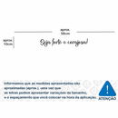 Frases Decorativas em Acrílico Espelhado – Letras com Efeito Espelho
