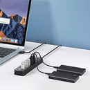 Hub Grande Cabo USB 3.0 Adaptador 7 Portas Alta Velocidade Notebook PC Mouse Teclado 5Gbps Pen Drive