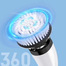 Escova De Limpeza 9 Em1 Recarregavél Elétrica Giratória Com Cabo Alongador