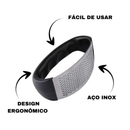 Kit 1 A 3 Espremedores de Alho Manual Inox Amassador