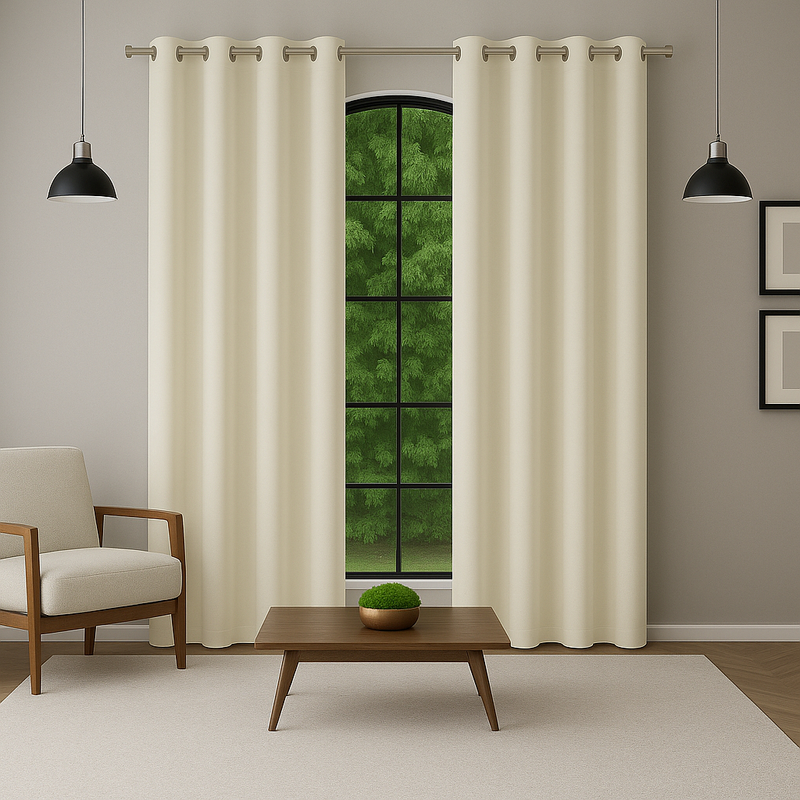 Cortina PREMIUM 3,00 x 2,50 - Decoração Quarto, Sala, Escritório Janela Inteira com Ótimo Caimento