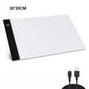 Mesa De Led Luz Branco Desenho Transposição A4 Profissional