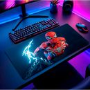 Mouse Pad RGB Grande Gamer Mousepad Personalizado Apoio Ergonômico Para Escritorio Alta Resolução Varias Estampas