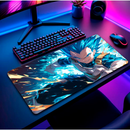 Mouse Pad RGB Grande Gamer Mousepad Personalizado Apoio Ergonômico Para Escritorio Alta Resolução Varias Estampas
