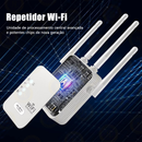 Repetidor WiFi 1200 Mbps 110V/220V Ultra Rápido Sinal Forte rede sem fio Amplificador De Sinal G8