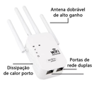 Repetidor WiFi 1200 Mbps 110V/220V Ultra Rápido Sinal Forte rede sem fio Amplificador De Sinal G8