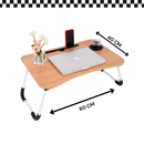 Mesa para Notebook Dobrável com Suporte – Home Office, Cama ou Sofá
