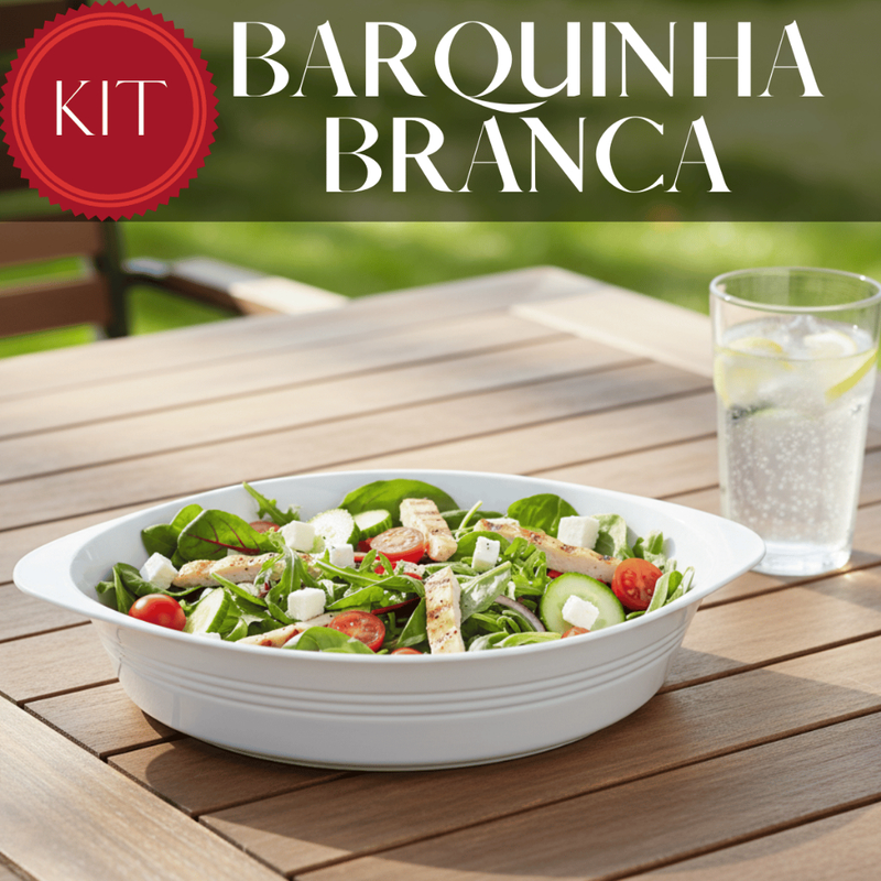 Kit 10 ou 5 Petisqueira Barquinha Canoa Petiscos Churrasco Festa Frios Para Servir Amendoim Caldo BR