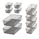 Kit 10 Organizadores Modulares para Gavetas – Acrílico Cristal