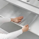 5 Metros Rolo Papel Adesivo De Alumínio 3D Impermeável Proteção Para Parede Moveis Cozinha Fogão top