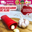 Descascador De Alho Sem Deixar Cheiro Nas Mãos Cozinha Tubo De Silicone Tira Casca