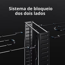 Organizador de Panelas Armário Suporte Ajustável conzinha
