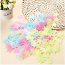 Estrelas Neon que Brilham no Escuro Fluorescentes 100 unidades Decoração de Quarto para Teto de CriançaGA-73RJ