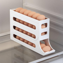 Porta Ovos 4 Andares Rolante para Geladeira – Organizador para 24 a 30 Ovos