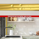 Fita metalizada para decoracao de Pvc 6mm/12mm/15mm/20mm/27mm Com Dupla face com 5 Metros-kuangre