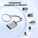 Mini Pendrive original – Chaveiro Metálico USB 2.0 (4GB/8GB/16GB/32GB/64GB/128GB)