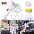 Kit escova Eletrica de Limpeza 5 em 1 Sem Fio Limpador Multiuso Pratico Para Cozinha Banheiro prático & REFIL De Escova