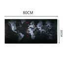 Mouse Pad Grande Mapa Mundial – Antiderrapante e Impermeável